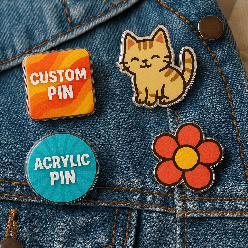 Acrylic Pin-Buttons