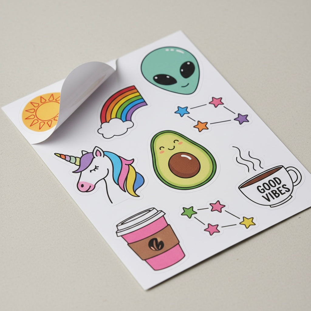 Custom sticker sheets with multiple designs Egypt