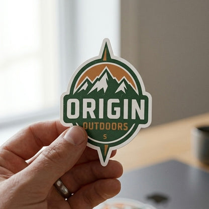 High quality die cut vinyl sticker for branding and packaging